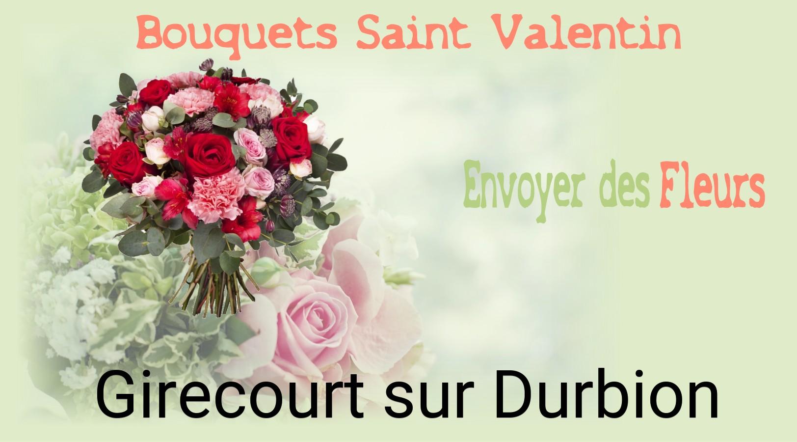 Roses de Saint-Valentin livrées à Girecourt-sur-Durbion
